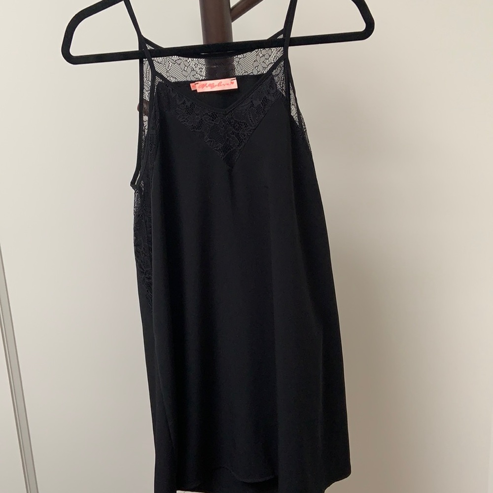 Lace slip dress